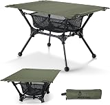 OneTigris Dipper Camping Table Lightweight Folding Table with Mesh Storage 66lb view 7