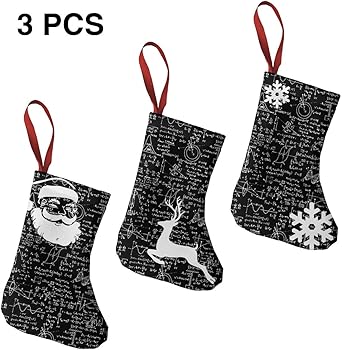 Figura de Navidad con ecuaciones de fisioterapia, 19 cm, Blanco, Talla