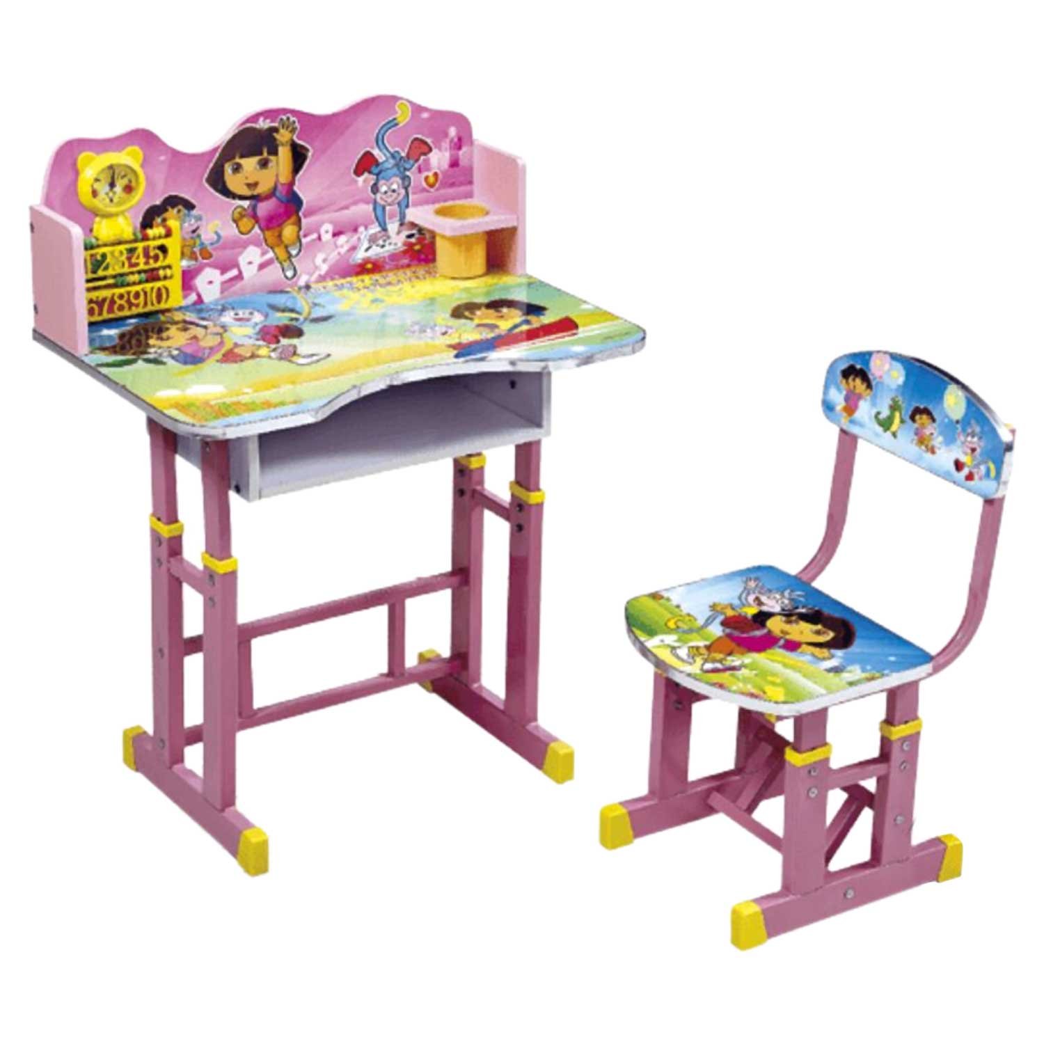 Buy 3d Student Desk Chair Dora Online At Low Prices In India Amazon In