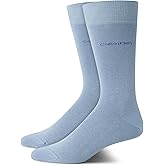 Calvin Klein Men's Dress Lightweight Stretch Crew Socks (2-Pack)