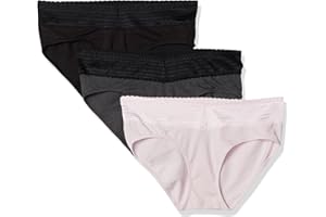 Warner's womens Blissful Benefits No Muffin 3 Pack Hipster Panties