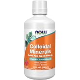 NOW Supplements, Colloidal Minerals Liquid, Raspberry, 32 fl. oz