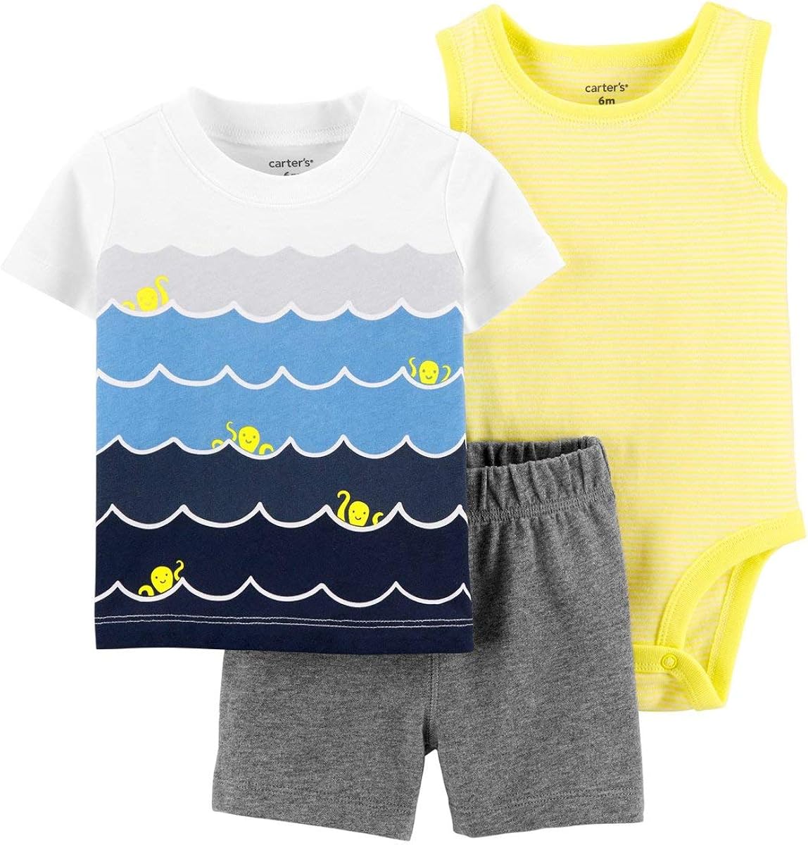 Carter's Baby Boys' 3-Piece Little Short Sets