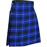 Allsafe Traders Authentic Scottish Men's Tartan Kilts - Highland Light Weight Value Kilt | Embrace Your Heritage with Comfort