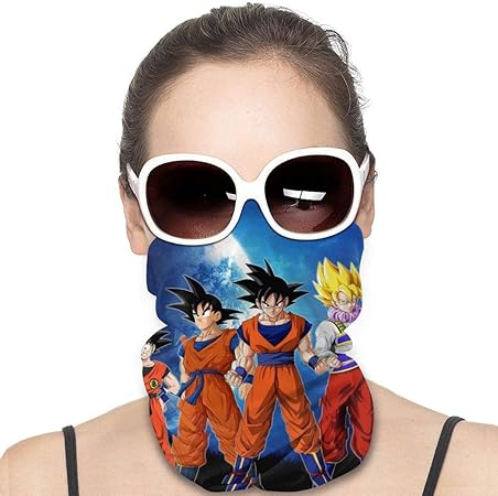 Amazon 孫悟空ドラゴンボールマスク シールドフェイスマスクシールドプロテクターメンズ レディースファッションバラエティヘッドスカーフバラクラバほこり アウトドア スポーツ用 フェイスマスク 車 バイク
