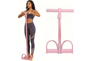 New Pedal Exercise Resistance Bands with Handles for Home Gym/Muscle Strength Training/Physical Therapy/Yoga Pilates/Upgrade 
