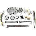 DAYSYORE Timing Chain Kit - with Gears & Water Pump Fits for Nissan 2005-2010 Frontier Pathfinder Xterra 4.0L V6 DOHC 24 Valve Engine Code "VQ40DE"