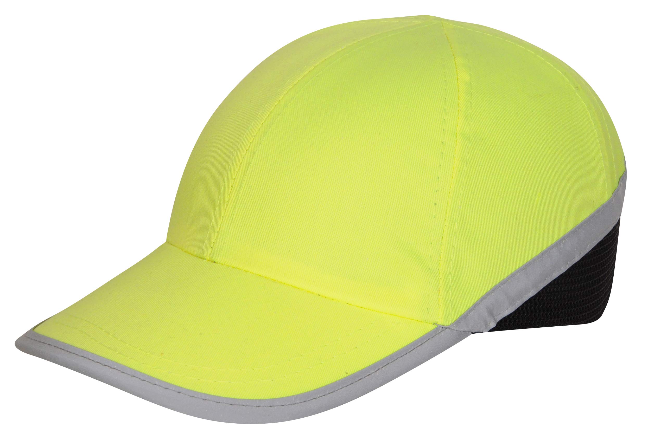 Buy Silent Safety Bump Cap, Hi Viz Hard Hat, Baseball Style, High Vis