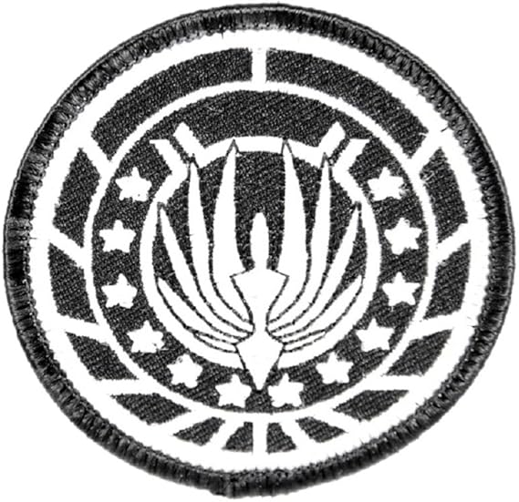 Amazon Main Street 24 7 宇宙空母ギャラクティカテレビシリーズレイザー海兵隊胸のロゴワッペン ワッペン アップリケ 通販