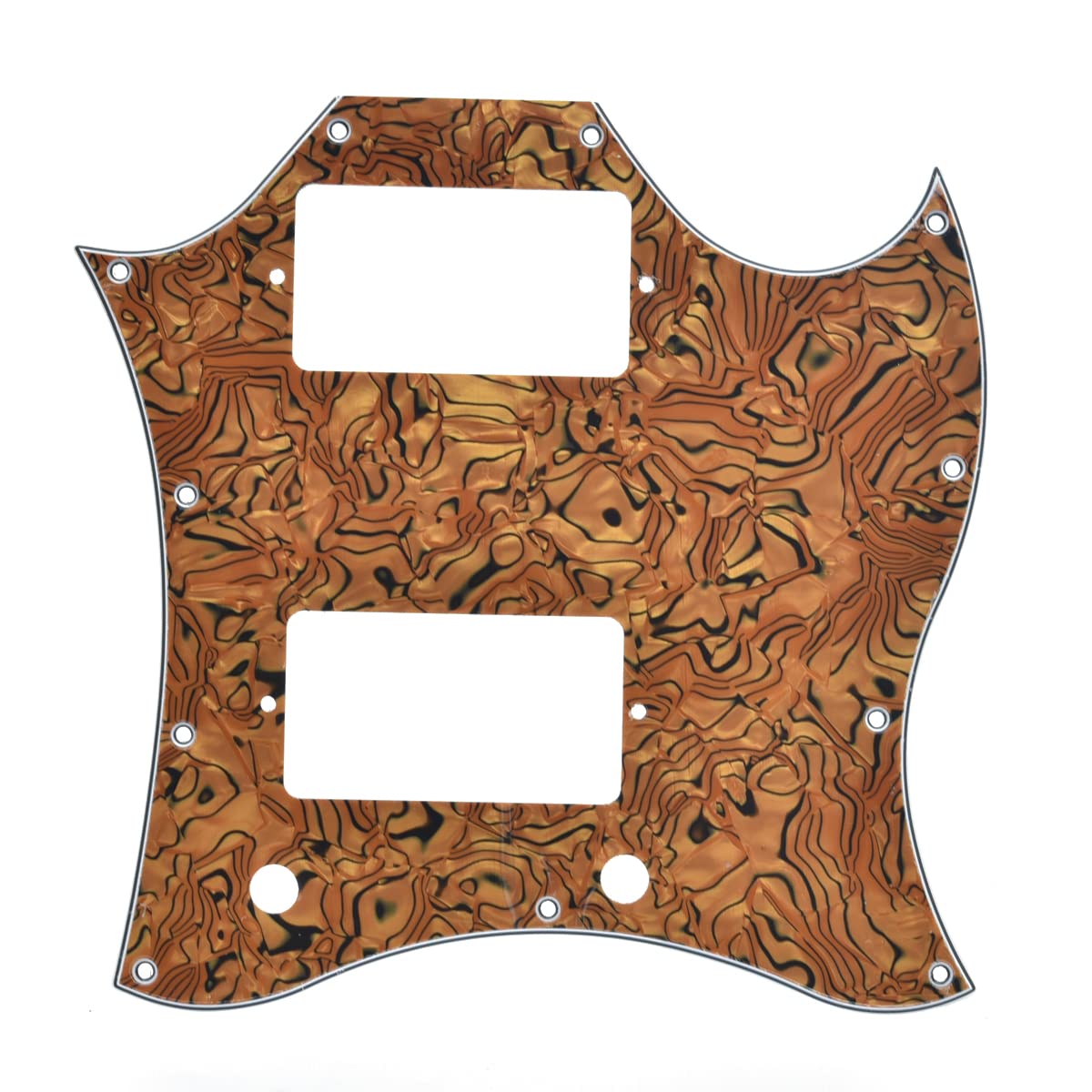 Dopro American Standard SG Guitar Full Face Pickguard for USA SG Special Guitar Tiger Stripe