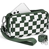 BIAOTIE Wristlet Wallets for Women, Small Crossbody Purses Travel Pouch Phone Nylon Wrist Wallet Shoulder Purse