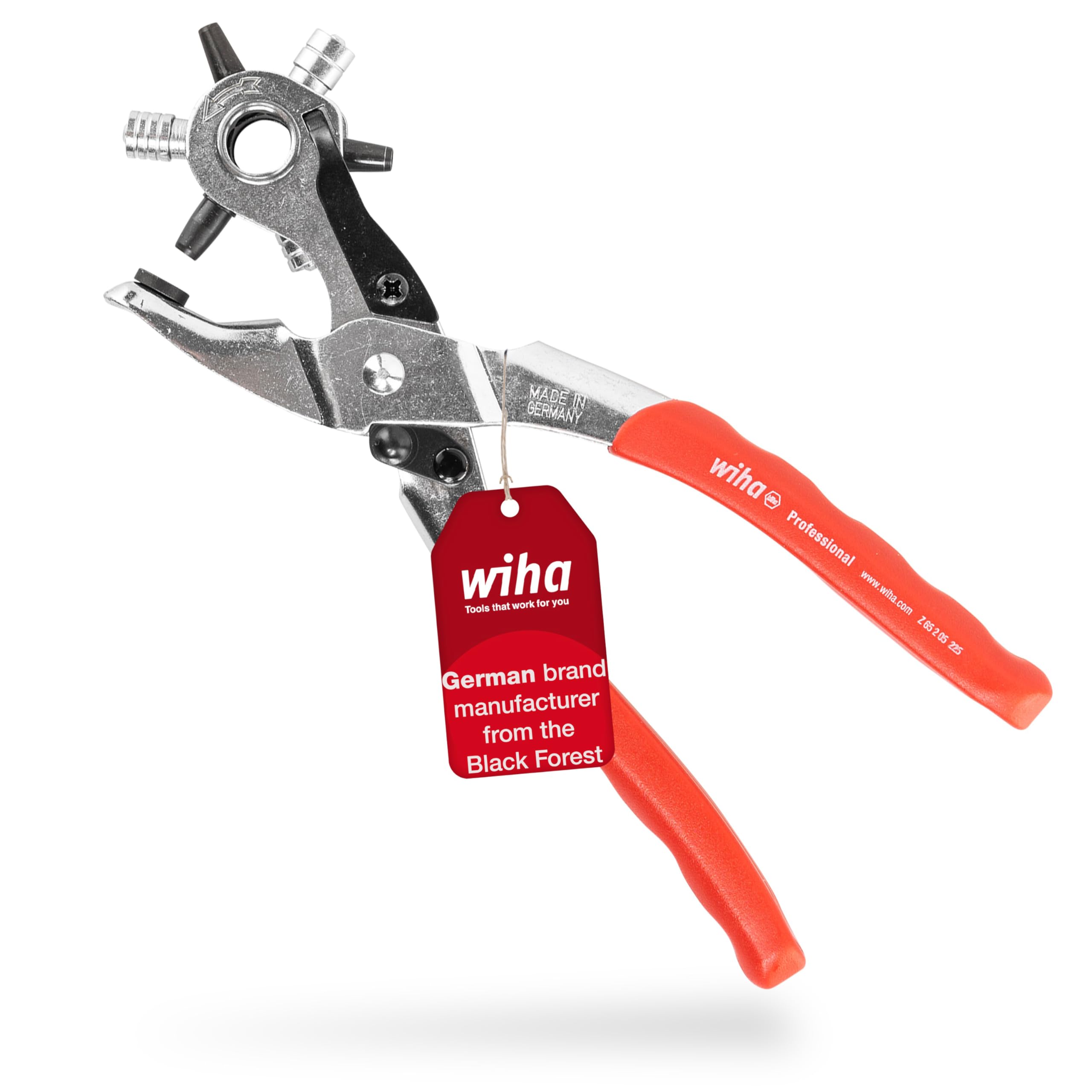 Wiha Z65222505 Hole Punch Pliers Professional. 225 mm