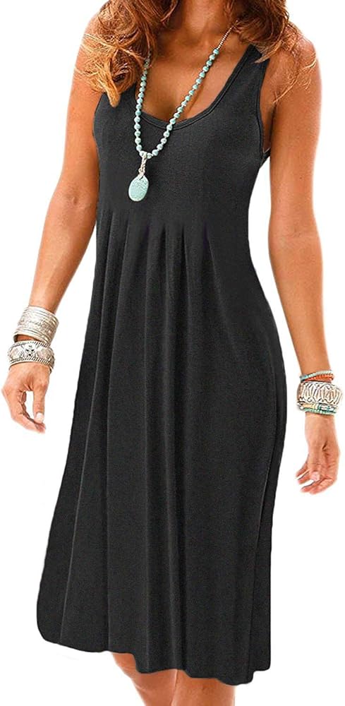black summer dresses casual