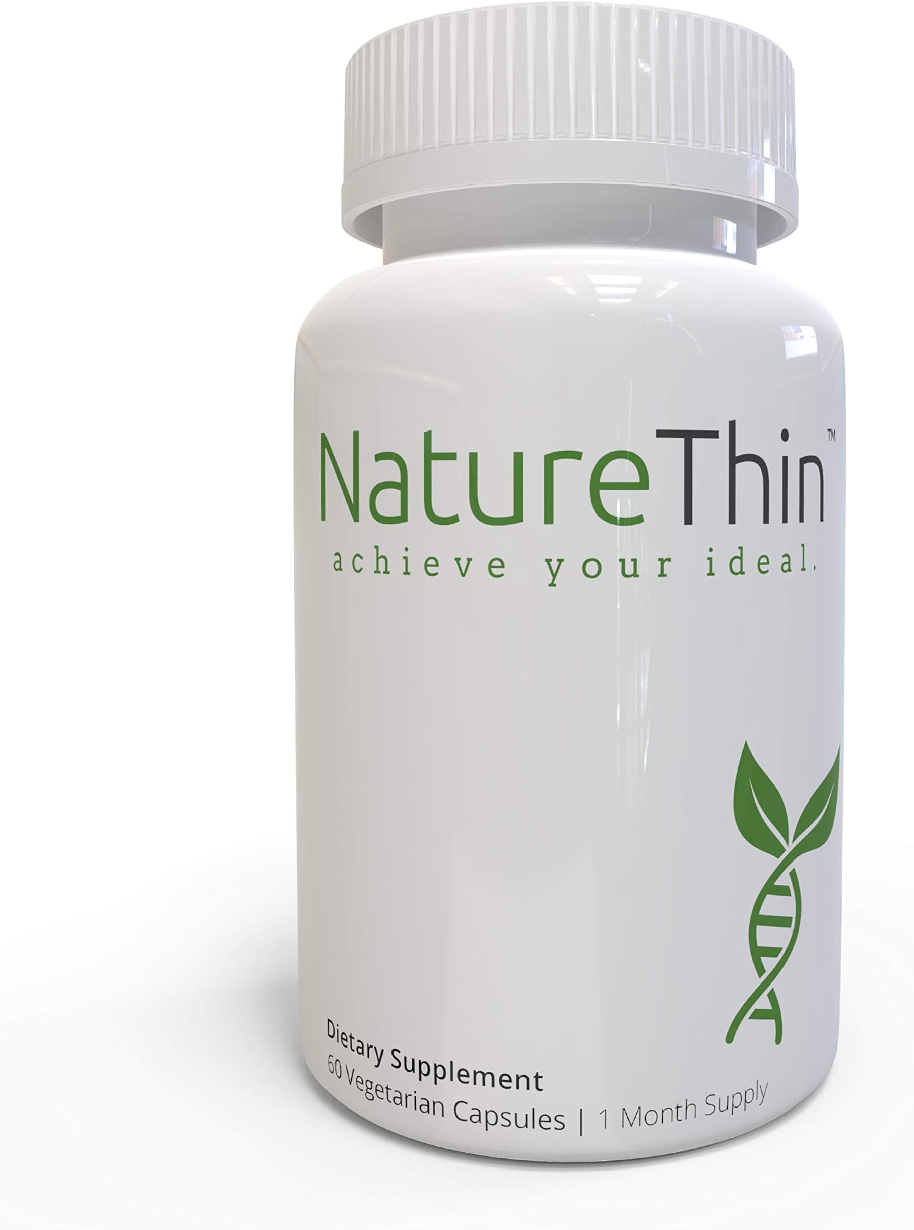 NatureThin Appetite Suppressing Weight Loss Supplement with Slimvance, As Seen on Netflix, 1-Pack (30 Ct)