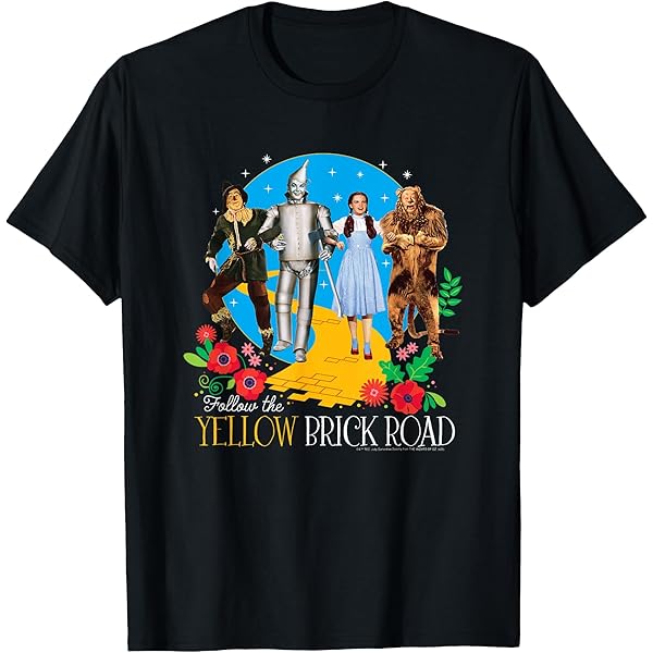 Amazon.com: Wizard of Oz Classic Brick Road T-Shirt