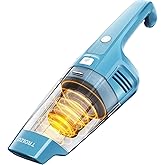 TROIZO Handheld Vacuum Cordless, 14500PA Powerful Suction Hand Held Vacuum Cleaner with Brushless Motor, Rechargeable and Portable Car Vacuum for Home Office Car Pet