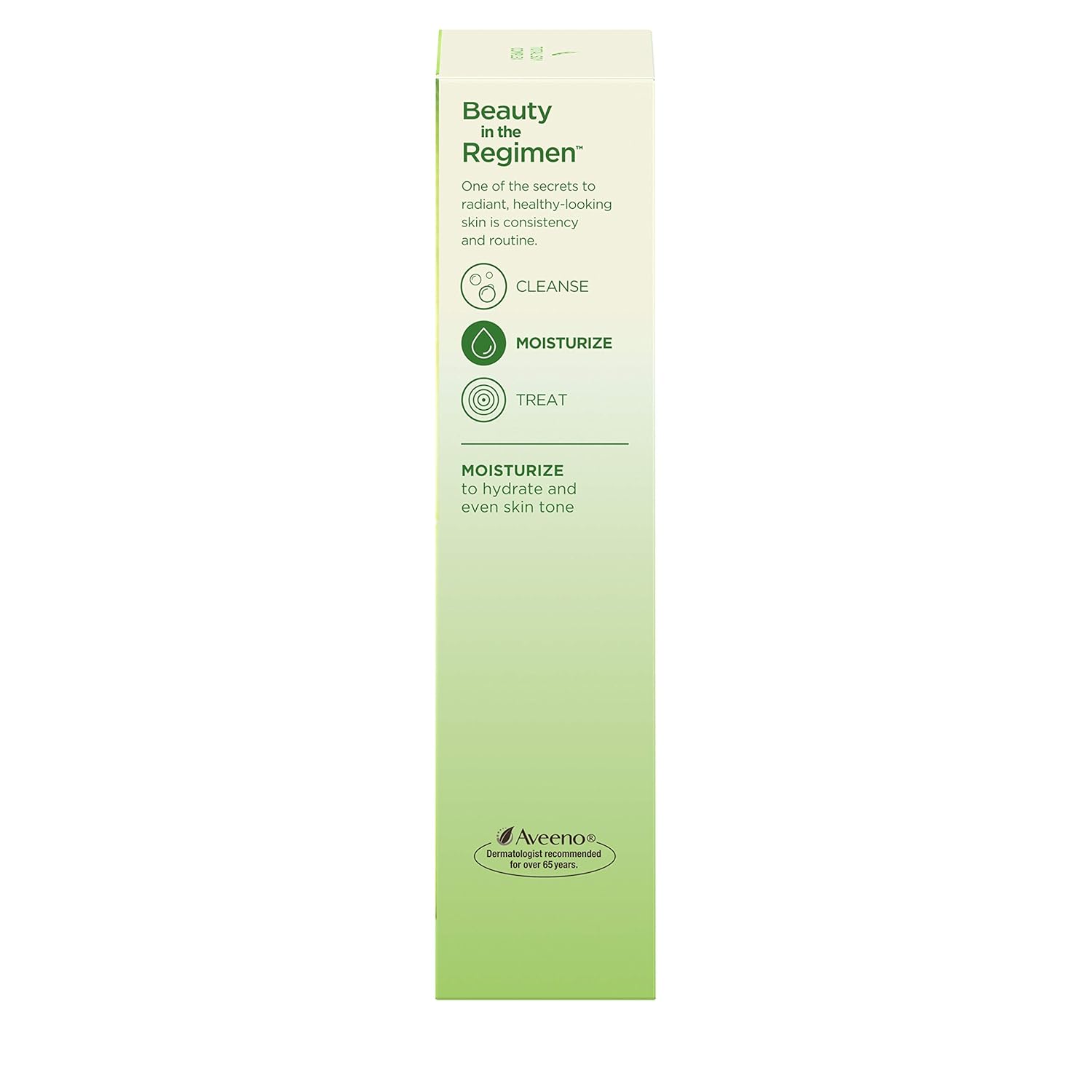 Aveeno Positively Radiant Daily Facial Moisturizer with Total Soy Complex and Broad Spectrum SPF 30 Sunscreen, Oil-Free and Non-Comedogenic, 2.5 fl. oz: Beauty