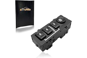 AOLYGEI F5 4WD Switch - 4x4 Transfer Case Button - Replaces 19259313, 15136039, 15164520, 901-072 - Fits Chevy Silverado, Che