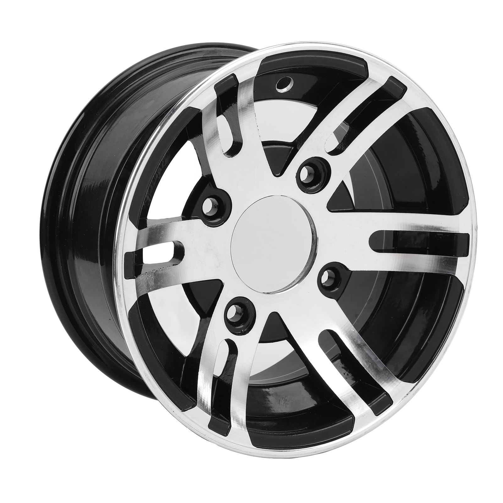 Photo 1 of 10 Inch ATV Wheel Rim Universal High Strength and Reliability ATV Aluminum Alloy Rim Suitable for Most Four Wheel ATVs, Karts. (Front Wheel)