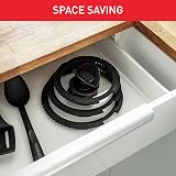 Tefal Ingenio L9931012 3 Piece Glass Lids 18-18-20 Black view 4
