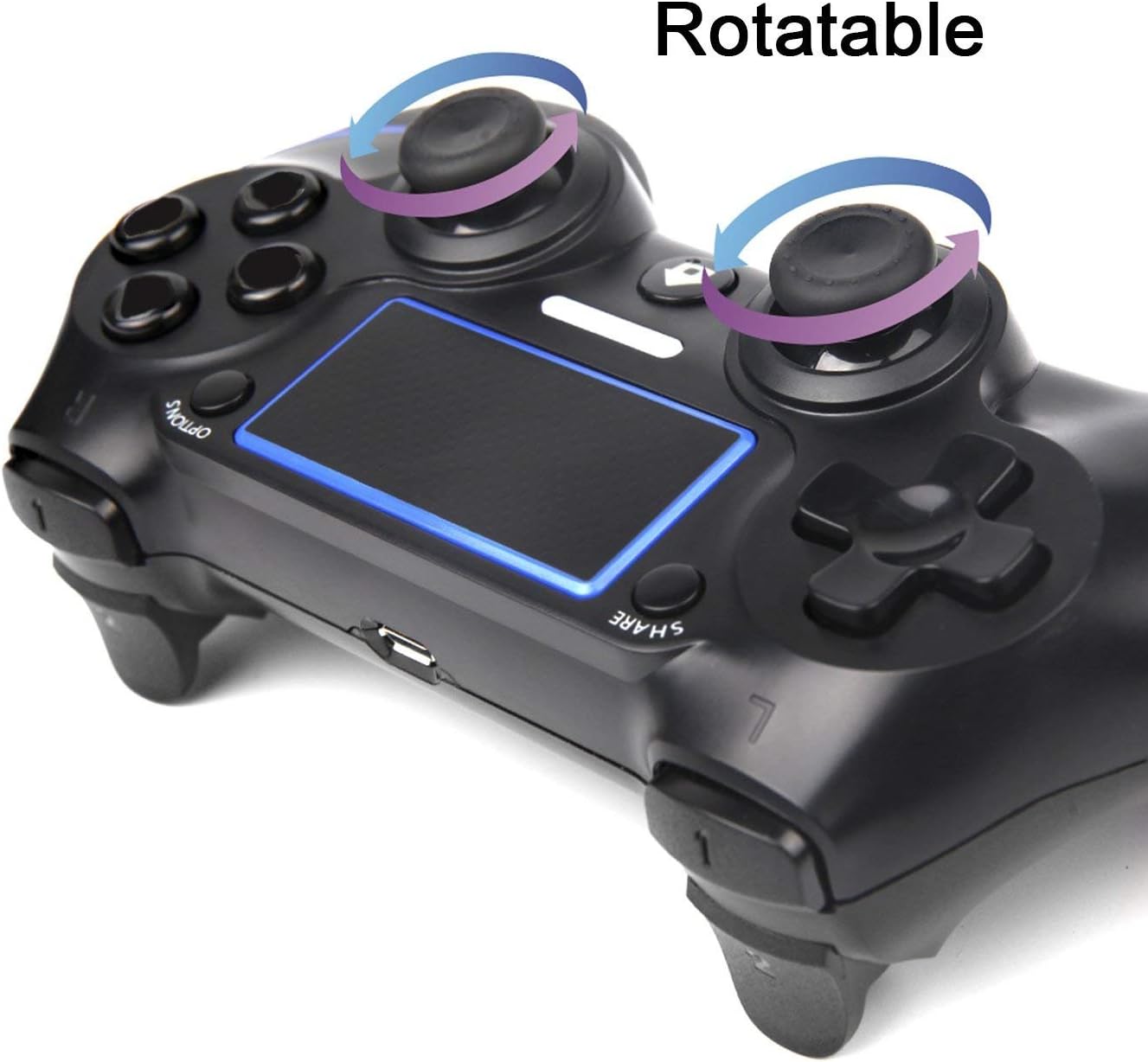 Amazon Etpark Ps4 コントローラー ワイヤレス Ps4ゲームパッド5 53対応 Usb コントローラー 振動機能搭載 ゲームパッド Ps4pro Slim Win 7 8 1 10 対応ps4 ゲーム 純正 プレステ４コントローラー コントローラー ハンドル ジョイスティック