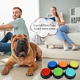 OFVENS Voice Recording Button 30s Dog Training Buzzer 6 Pack ABS Plastic view 3