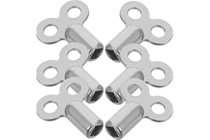 Operitacx 6Pcs Extended Radiator Air Vent Bleed Keys with Square 5×5Mm Hole for Heater Plumbing and Air Valve