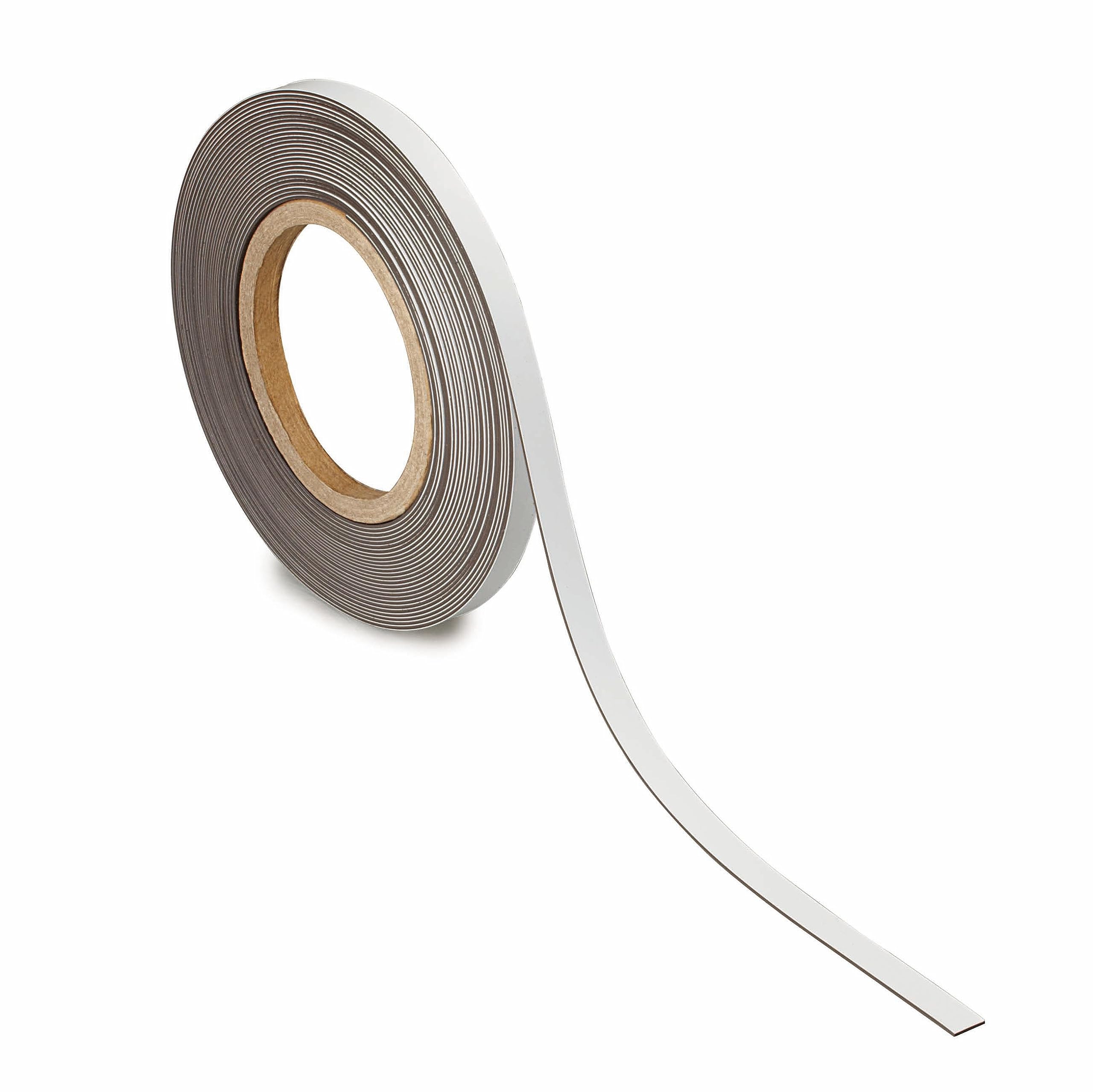 MAUL 10 m x 50 x 1 mm Magnetic Labelling Tape Marking Band - White