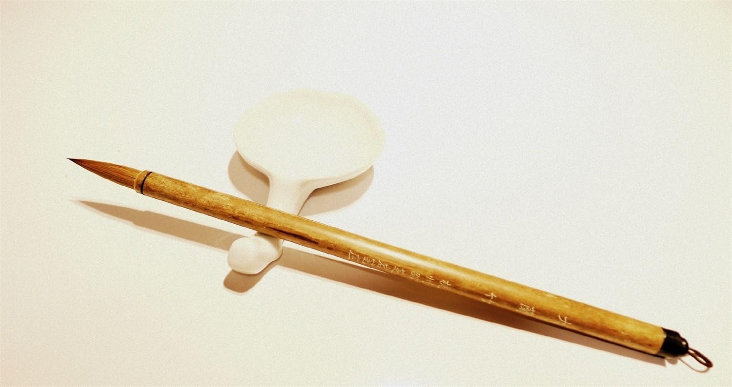Chinese Calligraphy and Painting Brush Orchid and Bamboo Large