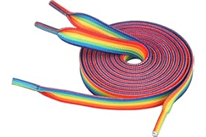 5Chaos Vibrant Shoelaces for Fun, Cool Design with Metal Aglets 1 Pair