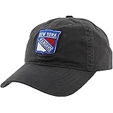 ZHATS NHL Unisex-Adult NHL Officially Licensed Adjustable Hat Scholarship Icon Charcoal