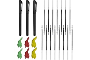 YAMMI Magic Pens & Refills for Magic Practice Copybook, Drawing Pen of Invisible Ink, Writing Training, Tracing Copy Book Material