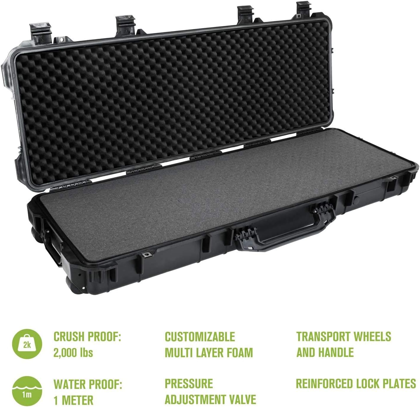 Elkton Outdoors Hard Gun Case Long Rifle I Assault Rifle Hard Gun Case