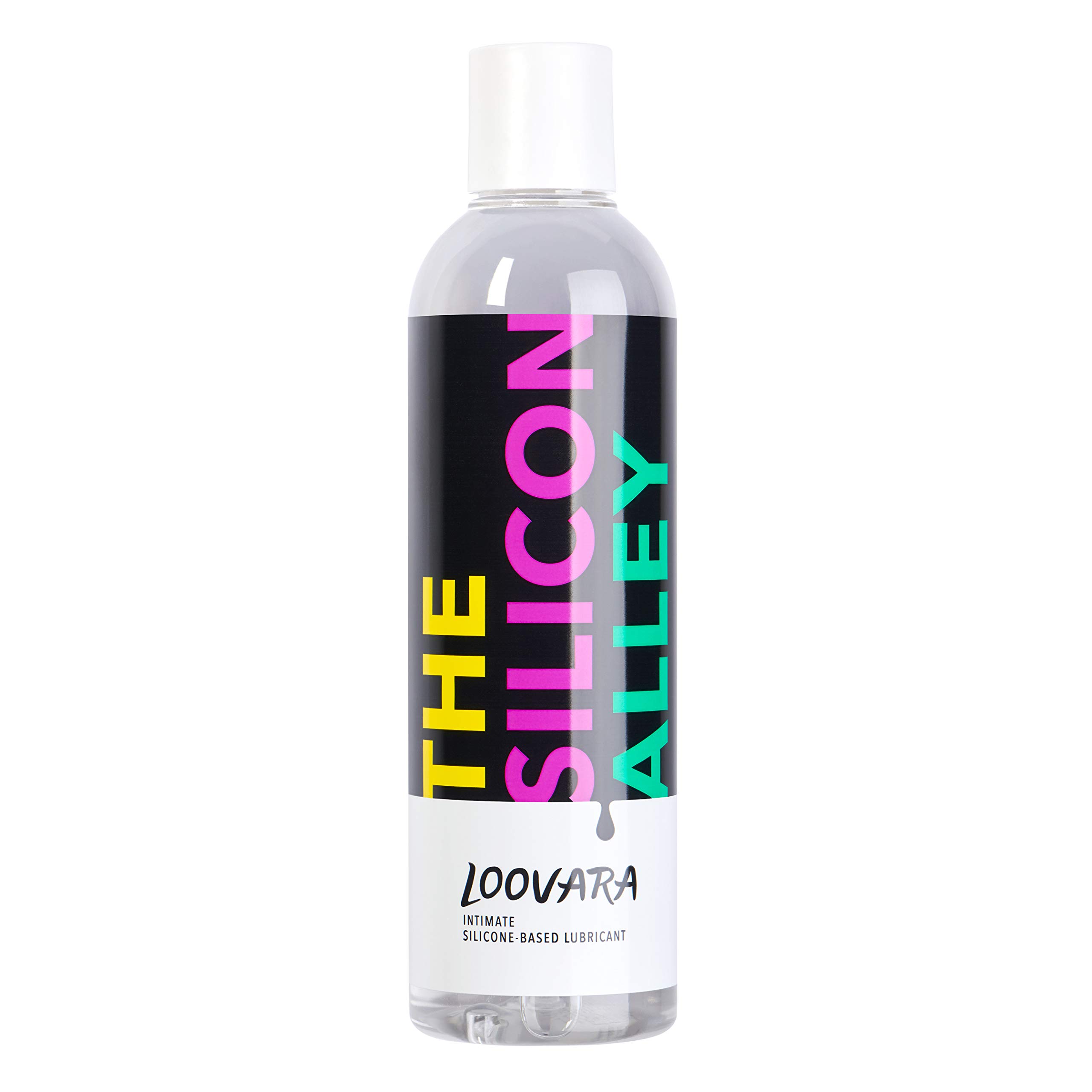 Loovara Silicon Alley 250ml – Silicone-Based Lubricant | Lubricant with high Glide Effect, Silky Smooth, Non-Sticky, and Does not Dry Out | Condom-Compatible