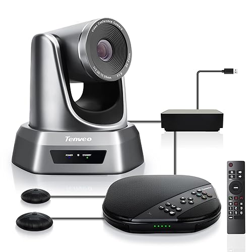 Tenveo Group All-in-One Video Audio Conference Room Camera System