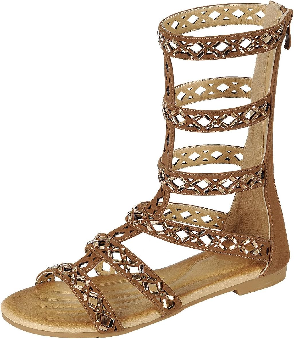 mid calf gladiator sandals