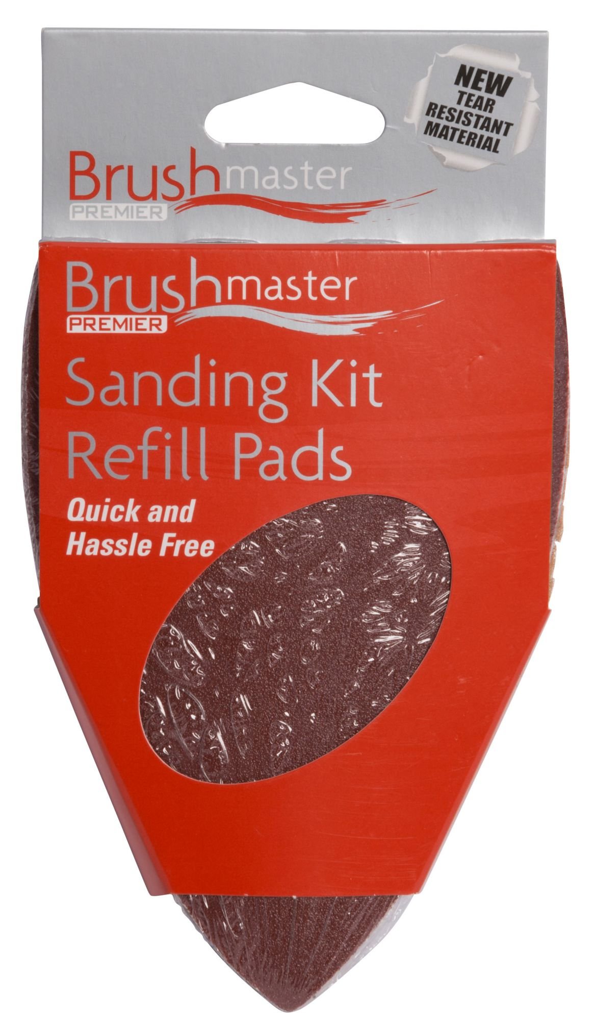 Replacement Paint Pad, Wipe & Sanding Sheets for Brushmaster 3-in-1 Sanding & Paint Pad Kit