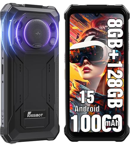 Amazon.com: FOSSIBOT F107 Pro 5G Rugged Phone Unlocked, 200