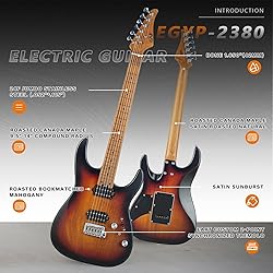 EART EYP-OMNI24 6 String Solid Body Electric Guitar