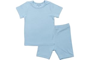 AVAUMA Baby Boys Girls Pajama Set Kids Toddler Snug fit Ribbed Sleepwear pjs for Daily Life Style