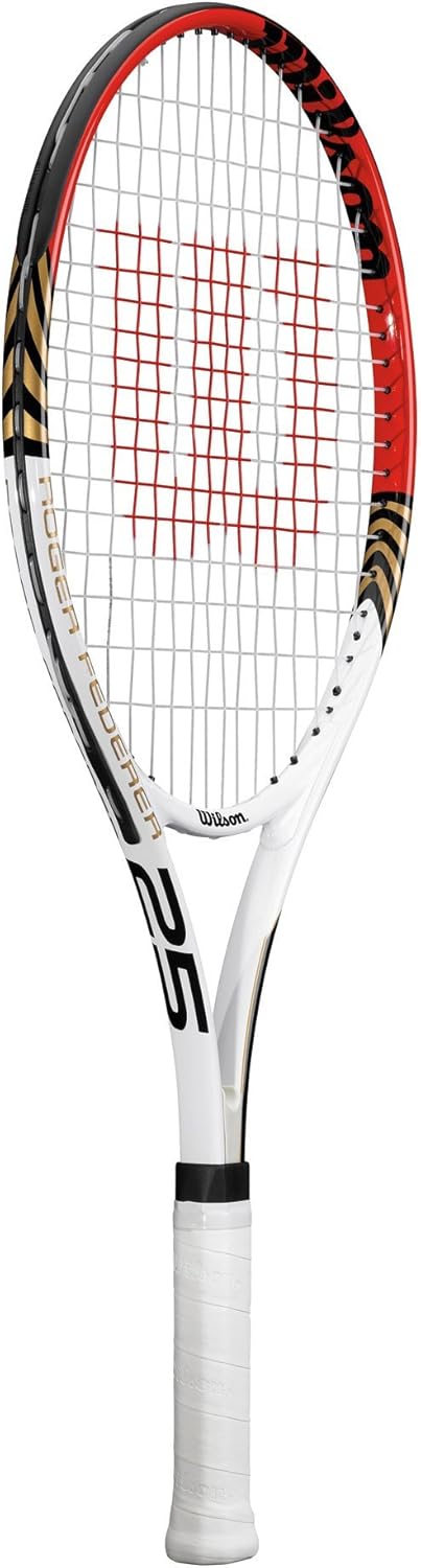 Amazon.com : Wilson Roger Federer Junior Recreational Racket : Tennis ...