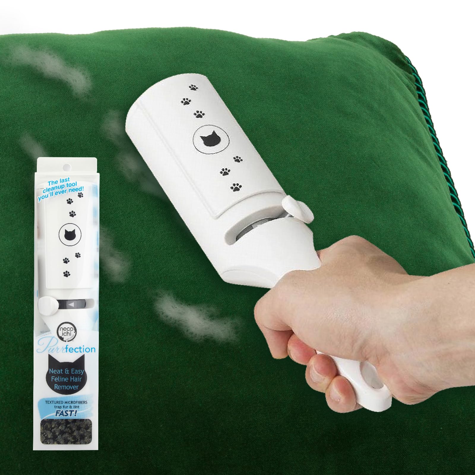 Necoichi Purrfection Neat and Easy Feline Hair Remover, 0.13 kg