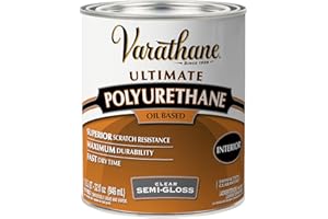 Varathane Oil-Based Ultimate Polyurethane, Quart, Semi-Gloss Finish
