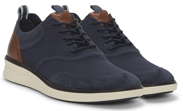 VINCE CAMUTO MEN’S HALDANE CASUAL SNEAKER, ECLIPSE/CUERO, 13