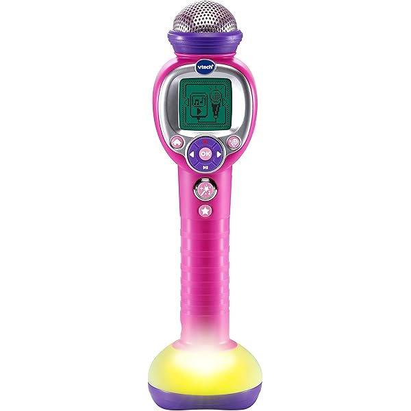 vtech karaoke machine pink
