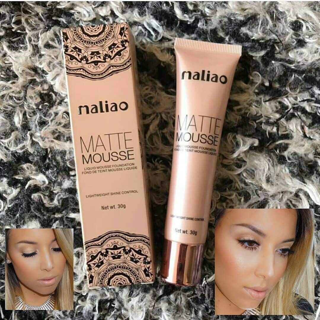 maliao matte mousse foundation