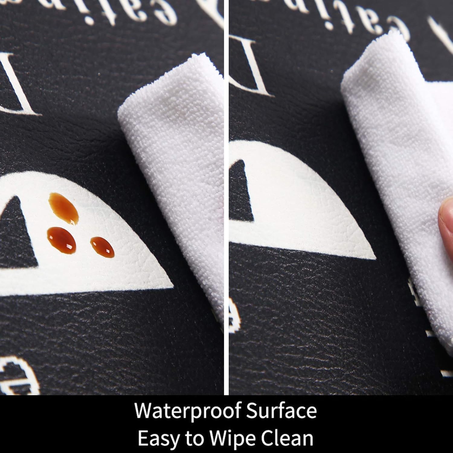 Pauwer Anti Fatigue Kitchen Rug Sets 2 Piece 17"x47"+17"x28" Non Slip Kitchen Floor Mats Cushioned Comfort Standing Mat Waterproof Stain Resistant (Cooking): Kitchen & Dining