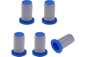 MEKILYN 8079-PP-50 Sprayer Tip Strainer， Stainless Steel 50 Mesh Screen for Teejet Spray Nozzle Body - 5pcs