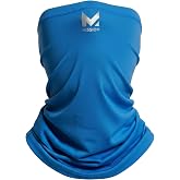 MISSION Multi-Use Neck Gaiter Face Mask for Ski &amp; Outdoors, UPF 50, Breathable Lightweight Fabric