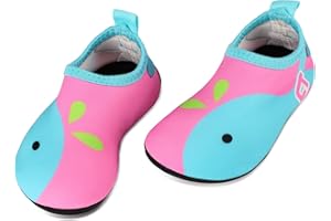 TAGVO Baby Boys Girls Water Shoes, Non-Slip Swim Shoes Barefoot Skin Aqua Socks for Beach Swim Pool Toddler Kids
